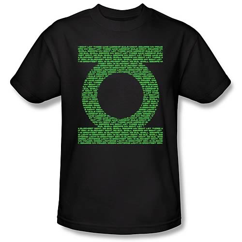 Green Lantern Movie Oath Logo T-Shirt